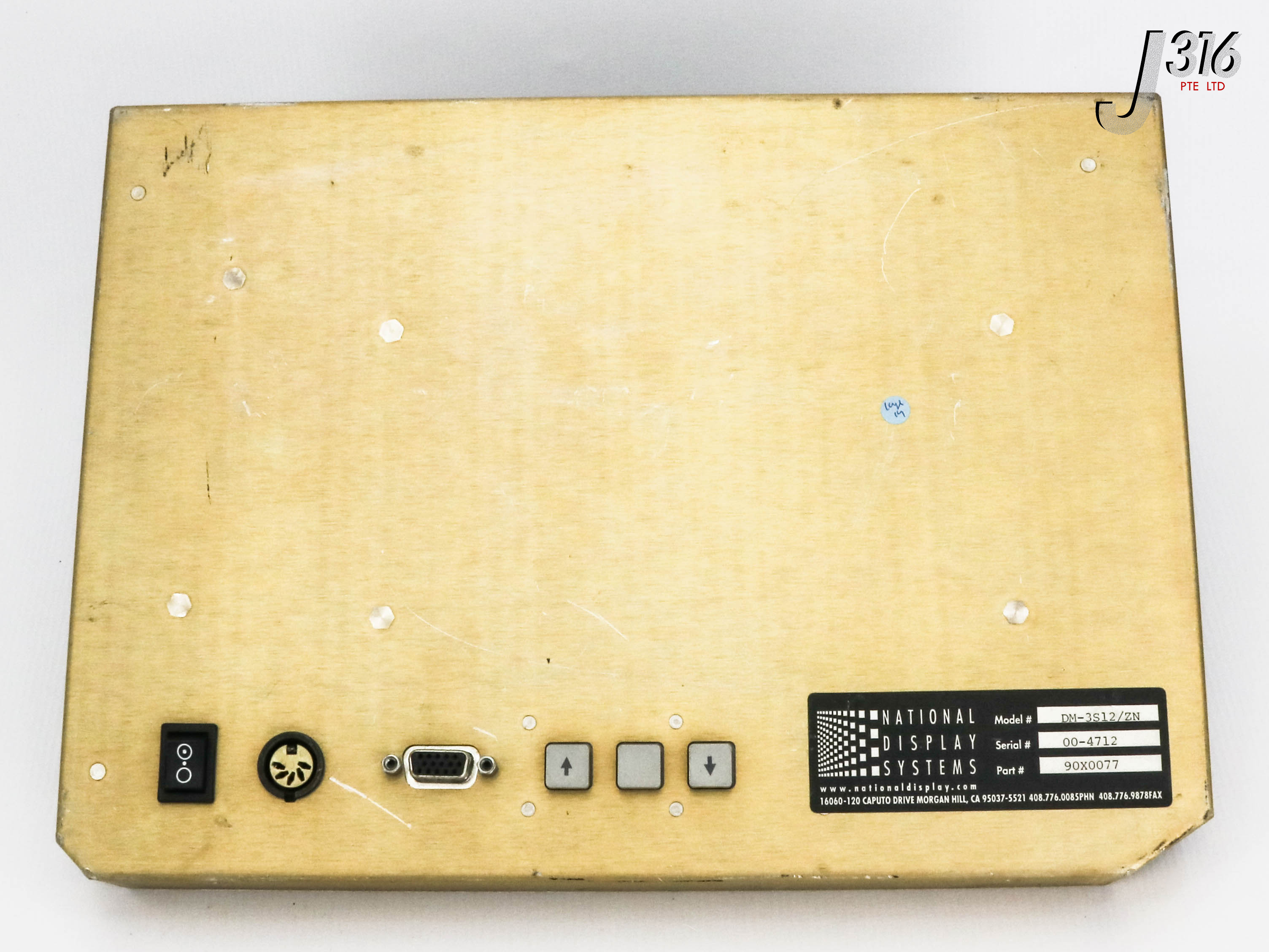 14498 NATIONAL DISPLAY SYSTEMS LCD TOUCH SCREEN DISPLAY, 90X0077